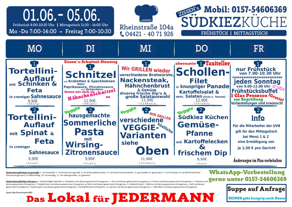 Südkizküche, ZISSEN's